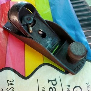 A small vintage wood planer